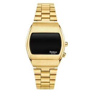 Armitron Stainless Steel Gold Watch